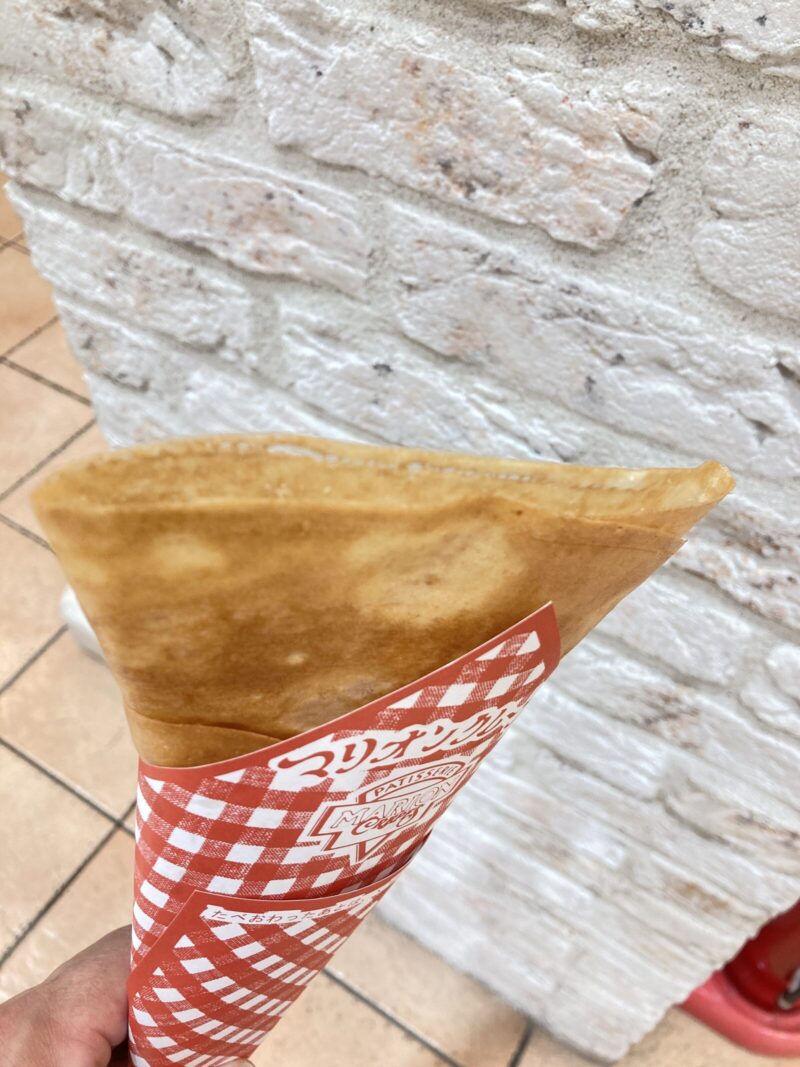 バターシュガーのクレープ