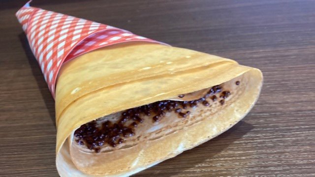 チョコレート：クレープの画像