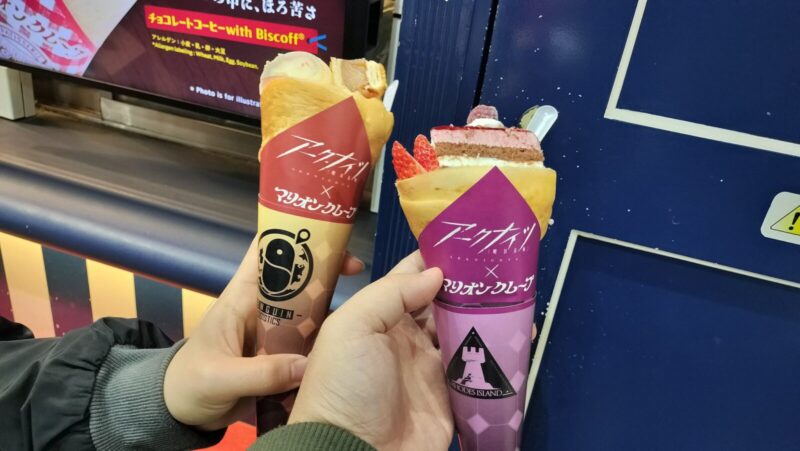 アークナイツコラボクレープ